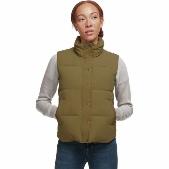 New Patagonia Bivy Down Vest Green Small Sold Out - Picture 3 of 8